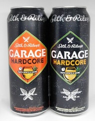 Empty Beer Cans GARAGE HARDCORE Seth & Riley’s 500 ml. Ukraine 2022 – 2 pcs.🇺🇦