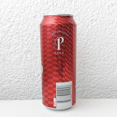 Empty 2020 “Prvo Hrvatsko Pivo” Beer can 500 ml; TOP (Osijek Brewery, Croatia)