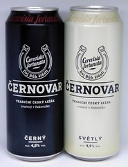 Empty Beer Cans CERNOVAR 500 ml. Czechia 2022 Bottom Open! – 2 pcs.