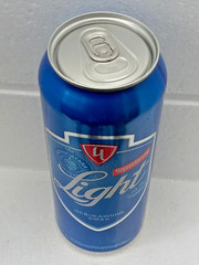 Chernigivske Light Empty Beer Can 500 ml. Ukraine 2024 Bottom Open 2