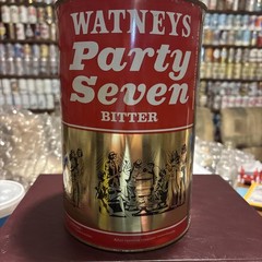 Watneys Party Seven 3.86 Liters 6 Pints 16 Fl Oz Very Nice Condition Beer Can