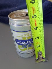 Labatts Lite Push Top Canada 1970-80
