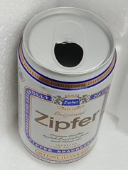 ZIPFER Vintage Empty Beer Can 330ml Austria 1994 Top Open Collectible