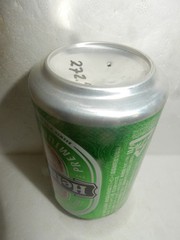 HEINEKEN Lager Beer can from HOLLAND for JAPAN (330ml) Empty Beercan !!