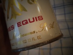 TRES EQUIS XXX 12OZ LIGHT BEER STRAIGHT EDGE STEEL BEER CAN CERVEZA CLARA MEXICO