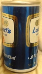 Labatt’s Blue Beer Can – Canada – 341 ml – 12 Ounce – Button Top @1976