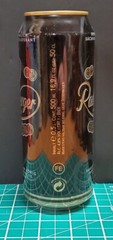 Empty Beer Can RADEBERGER PILSNER 500 ml. Germany RARE BLACK CAN
