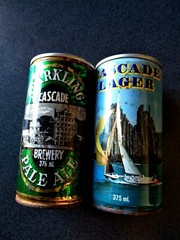 VINTAGE CASCADE PALE ALE CANS TINS X 2
