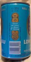 Lowenbrau Beer Can – Germany – 33 cl – 11 Ounce – Pull Tab…1970’s