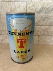 Tennent’s Lager Empty Beer Can Vicky Impatient 333ml BO