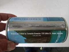 CASCADE LAGER Beer Can 375ml Steel Stay Tab Tasmanian Breweries AUSTRALIA 1984