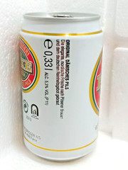 FAXE Premium Empty Beer Can 330ml Denmark 1995 Top Open Collectible