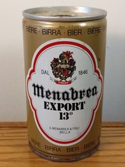 Menabrea Export 13 Bier Beer Can 330ml Steel Nurnberg Bavaria Germany