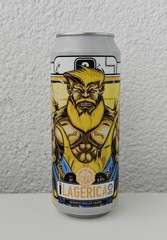 Empty 2025 Lagerica Beer can; 500 ml/16.9 fl oz; Pulfer Brewery Croatia; BOTTOM