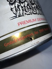 DINKEL ACKER BEER, Can Mini Keg, Germany!