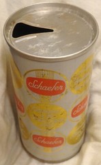 Schaefer Beer Can – Puerto Rico? – Steel – 10 Oz – Early Pull Tab @1960’s