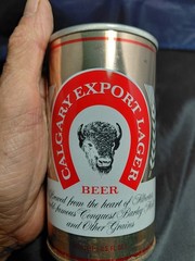 Vintage 1970s Calgary Pull Tab Can Empty Can MINTY