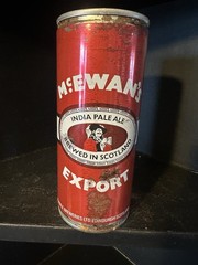 Vintage McEwan’s India Pale Ale Export Beer Can 440ml Brewed in Scotland Red