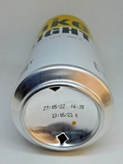 Empty Beer Can HIKE LIGHT 500 ml. Ukraine 2022 Bottom Open! 🇺🇦 UKRAINE 🇺🇦