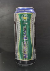 Empty FIFA World Cup Brasil 2014 Ed “Mission Brasil” Beer can TOP opened; 500 ml