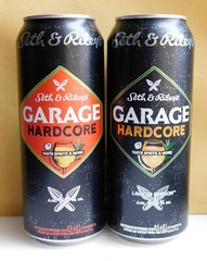 Empty Beer Cans GARAGE HARDCORE Seth & Riley’s 500 ml. Ukraine 2022 – 2 pcs.🇺🇦