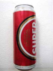 SUPER BOCK from PORTUGAL 2024 empty beer can 500ml top opened