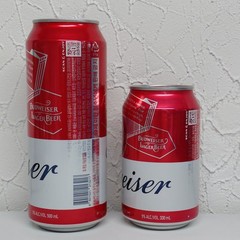 Budweiser’s Beer Can Empty. 500ml.