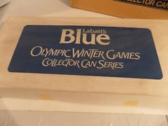 Labatts Blue Olympic Winter Games Collector Can Series W Showcase 1988 Calgary
