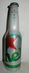 HEINEKEN SILVER Aluminium Bottle can from HOLLAND (33cl) Empty Beercan !!