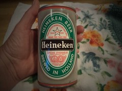HEINEKEN ROUND EDGE STEEL 12 OZ BEER CAN BREWED IN HOLLAND DIPLOME D’HONNEUR