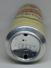 Empty Beer Can Chernigivske Light 500 ml. Ukraine 2023 Bottom Open!