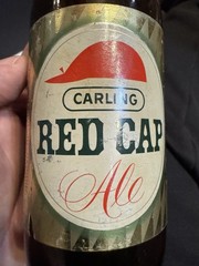 Vintage Beer Bottle – Carling Red Cap 60/70s Canada Empty