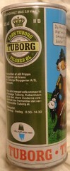 Tuborg Cartoon Beer Can Denmark – 4.5 cl – 16 Oz @1970’s