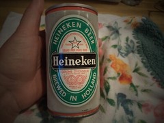 HEINEKEN ROUND EDGE STEEL12 OZ BEER CAN BREWED IN HOLLAND DIPLOME D’HONNEUR