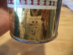 SAN MIGUEL 12 OZ STRAIGHT EDGE STEEL BEER CAN PHILIPPINES IMPORTED BY ANSOR CORP