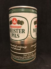 Vintage Henninger Meister Pils Beer Can Brewed in Germany WOW!!