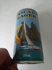 CASCADE LAGER Beer Can 375ml Steel Stay Tab Tasmanian Breweries AUSTRALIA 1984