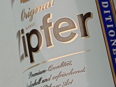 ZIPFER Vintage Empty Beer Can 330ml Austria 1994 Top Open Collectible