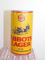 VINTAGE BEER CAN ABBOTS LAGER C.U.B DANDENONG OKTOBERFEST – 375ml BEER CAN 1982