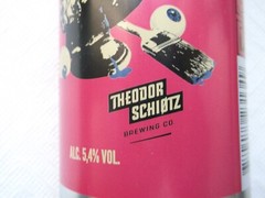 THEODOR SCHIOTZ ANARKIST from LITHUANIA 2022 empty beer can 500ml top opened