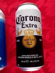 x 3 EMPTY 440/500ml BEER CANS CORONA, KROLEWSKIE LEGIA FOOTBALL CLUB & GALAHAD