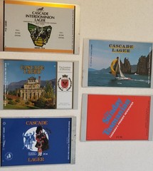 CASCADE “SUNDAY TASMANIAN,” “HIGHLAND DANCING,” etc FIVE DIFFERENT UNROLLED CANS