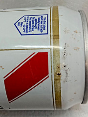 BERGER Empty Beer Can 330ml Netherlands 1992 Top Open Vintage Collectible