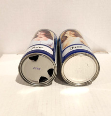 Tennent’s Girls Lager Beer June steel beer cans 15.5oz Scotland 2 different