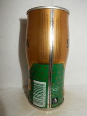 SAN MIGUEL SELECTA shaped Steel Beer can from SPAIN (33cl) Empty !