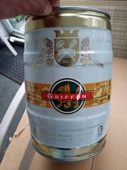 GRIFFON EXTRA PALE ALE Beer 5L Liter Gallon Can Steel Party Barrel Keg CANADA