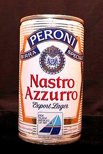 PERONI NASTRO AZZURRO EXPORT LAGER SFIDA CUP 1981 – 330ML PULL TAB CAN – ITALY