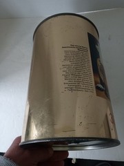 Warsteiner Pilsner 3.8L Liter Gallon Beer Can Steel Party Barrel GERMANY 1970s
