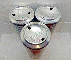 Empty Beer Can VIENAS Premium 568ml Lithuania 2024 Bottom Open 3 pcs Set
