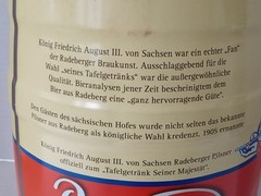 RADEBERGER Pilsner Beer 2015 Limited Edition 5L Liter Gallon Beer Can Germany